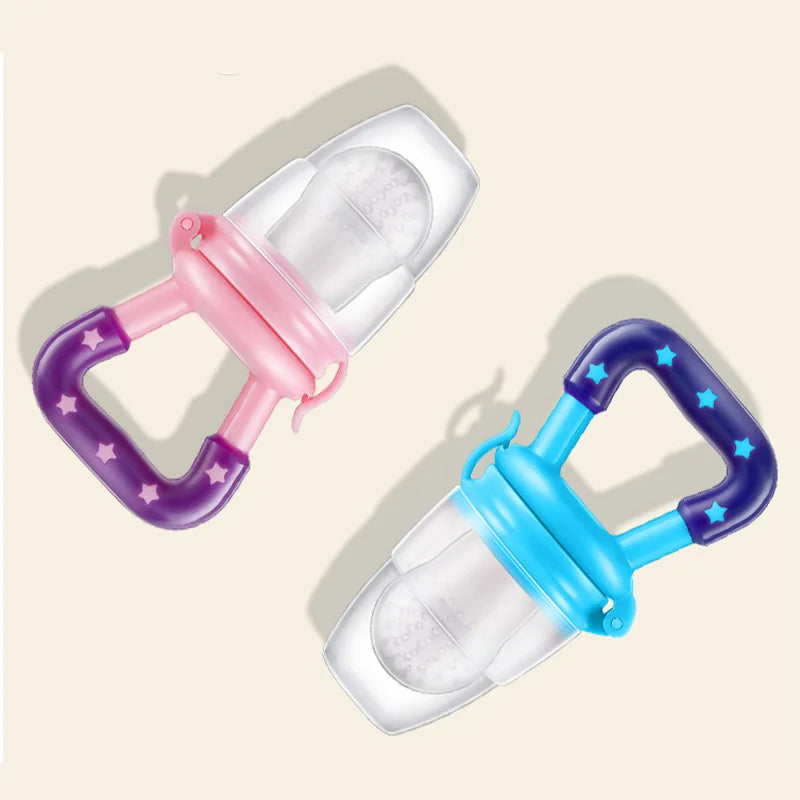 Baby Nipple Fresh Food Fruit Milk Feeding Bottles Nibbler Learn Feeding Baby Accessories Teething Pacifier For New Born