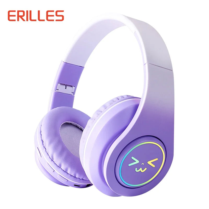 Erilles Noise Canceling Headphones Blutooth 5.3 Earphone Bluetooth Wireless Earphones HiFi Stereo Mp3 Players Hand Free Airbuds