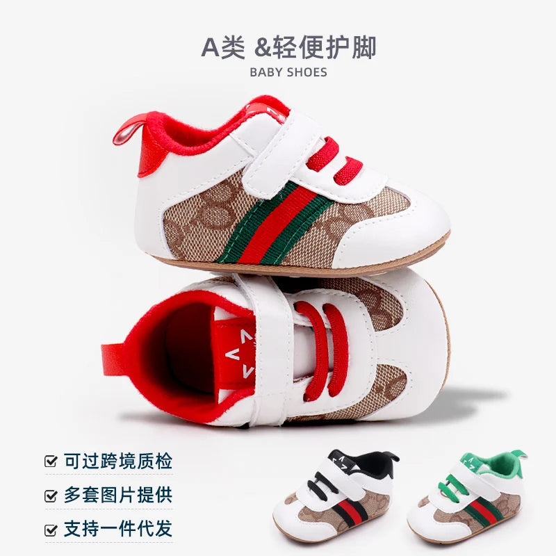 Baby Shoes Spring and Autumn Sneaker Outdoor Sport Style for Boys and Girls Toddler Newborn 2024 New Fahion High Quality BB3238