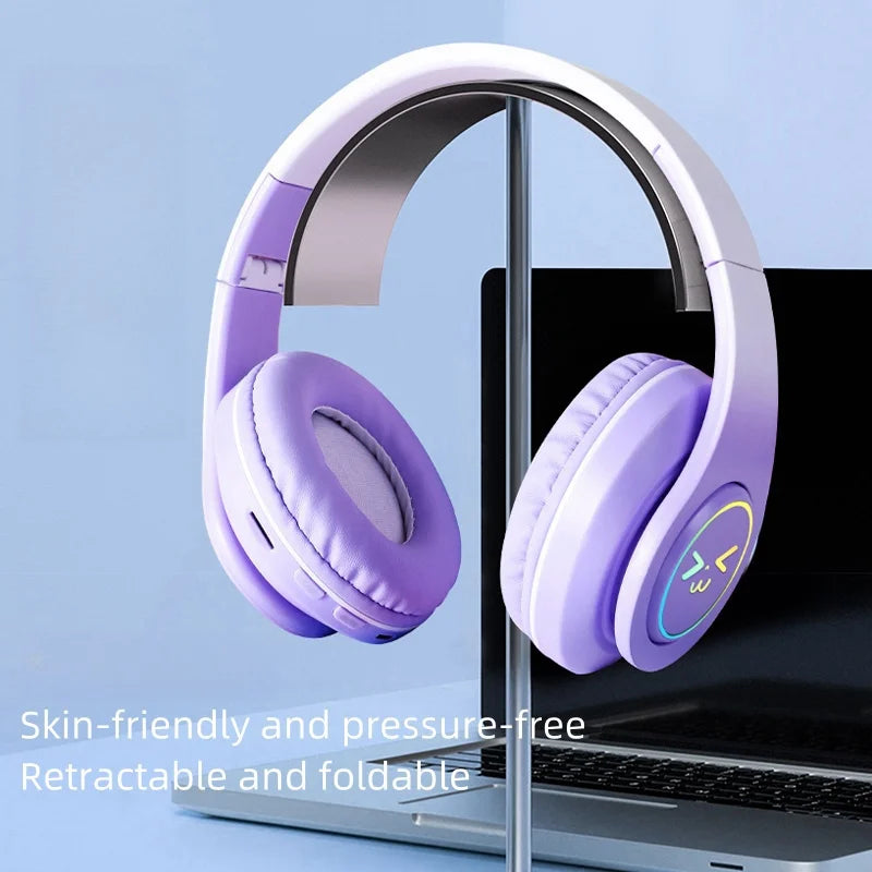 Erilles Noise Canceling Headphones Blutooth 5.3 Earphone Bluetooth Wireless Earphones HiFi Stereo Mp3 Players Hand Free Airbuds