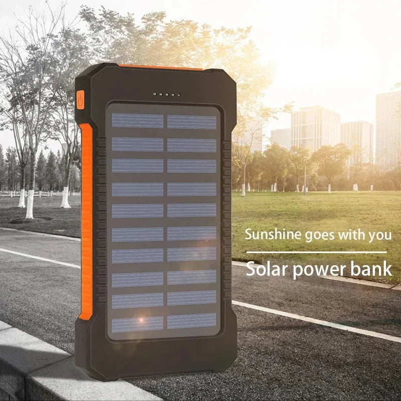 Xiaomi 200000mAh Solar Power Bank Outdoor Wild Camping Large Capacity Backup Power Portable With Compass Supply Rapid Charging