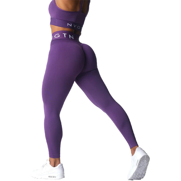 NVGTN Sport Seamless Leggings - Women's Spandex Fitness Tights