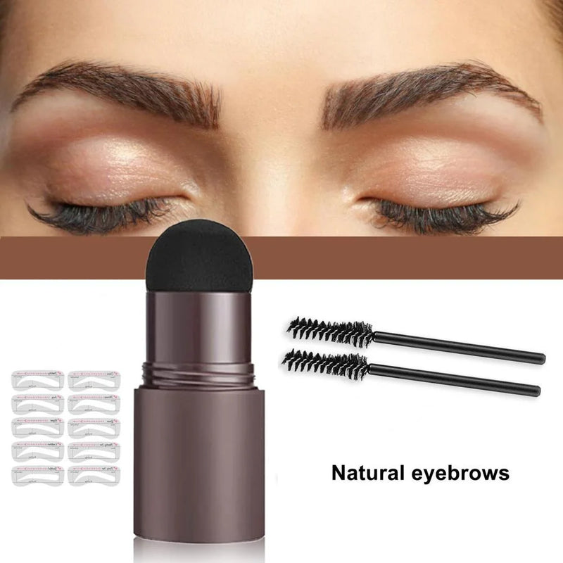 makeup products Eyebrow Stamp Shaping Kit Set maquiagem Hairline Enhance Make-up for women 화장품 maquillage femme