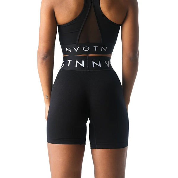 NVGTN Sport Seamless Shorts - Women's Spandex Fitness Shorts