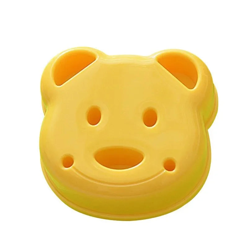 Cute Bear Sandwich Mold Toast Bread Making Cutter Mould Cute Baking Pastry Tools Children Interesting Food Kitchen Accessories